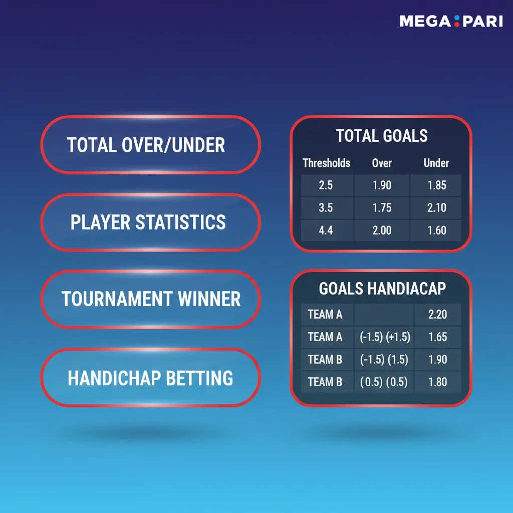 Types of bets: Single (one pick), Express/parlay (all must win), System (combos; some legs can lose)