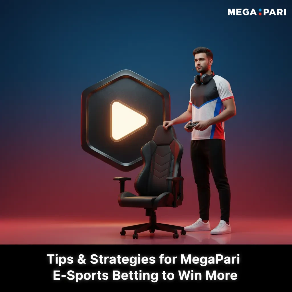 Infographic of esports betting tips: bankroll, research form, compare odds, track regions, avoid parlays, record results.