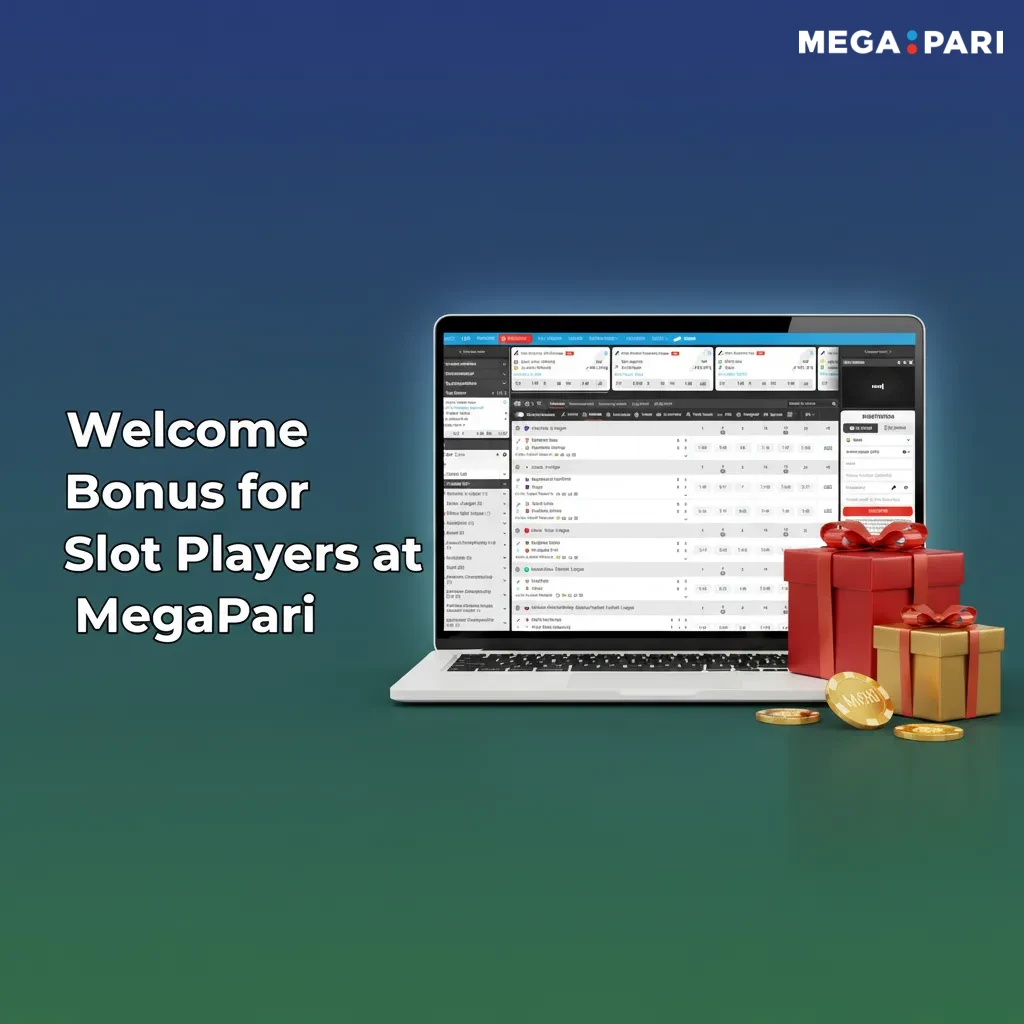 MegaPari welcome bonus for slot players: 200% up to 450,000 PKR + 150 Free Spins, with reloads, cashback, loyalty points.